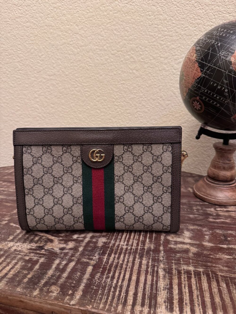 Gucci Dionysus GG Supreme Mini Chain Shoulder Bag + COA